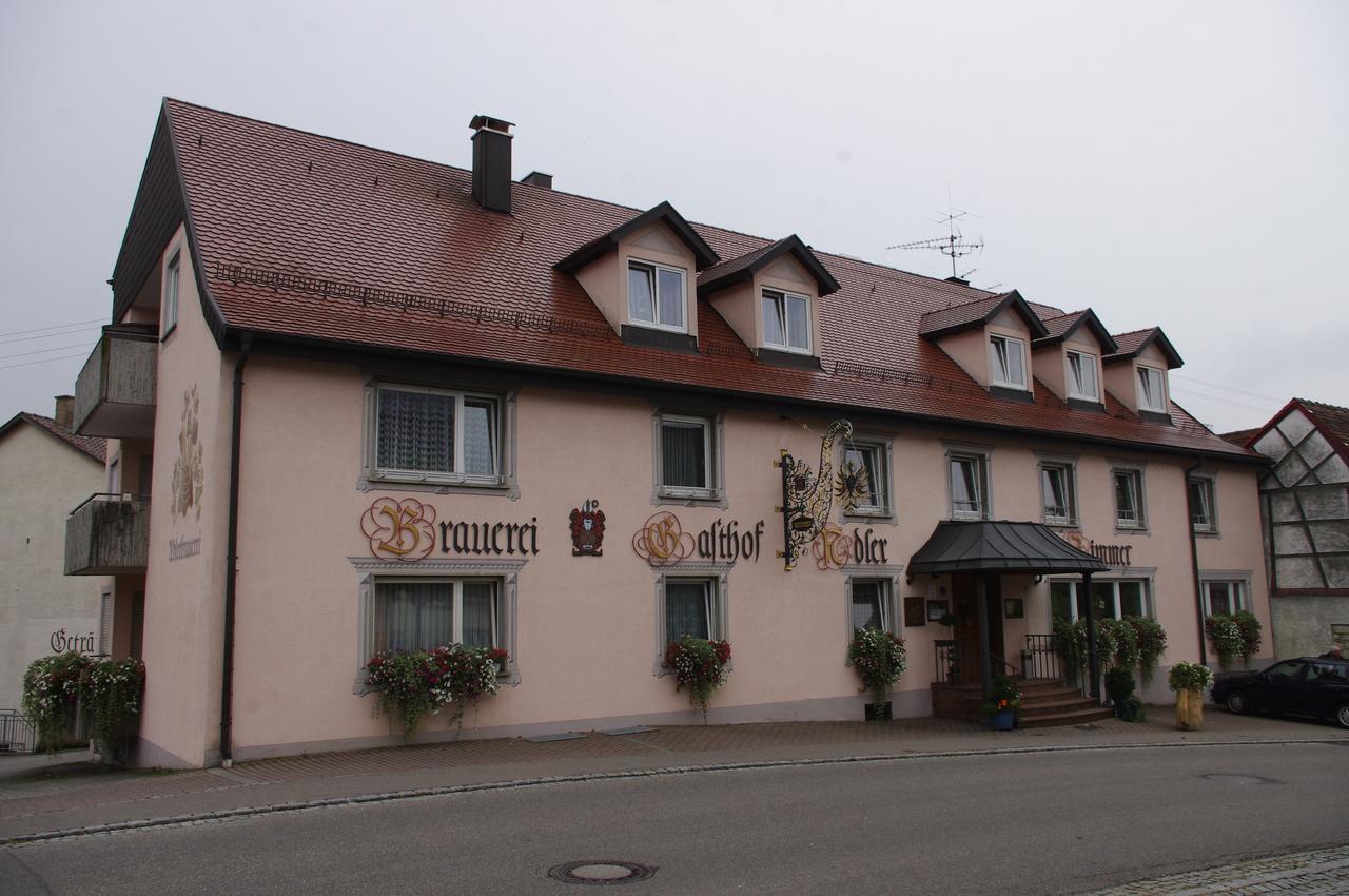 Brauereigasthof Adler Herbertingen Exterior photo